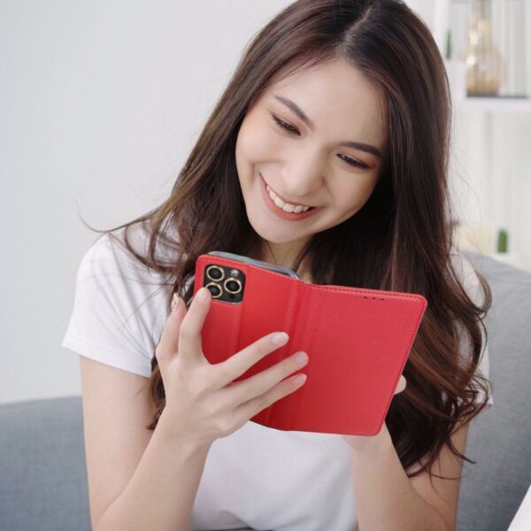 SMART CASE Book for XIAOMI 14 red – Bild 5